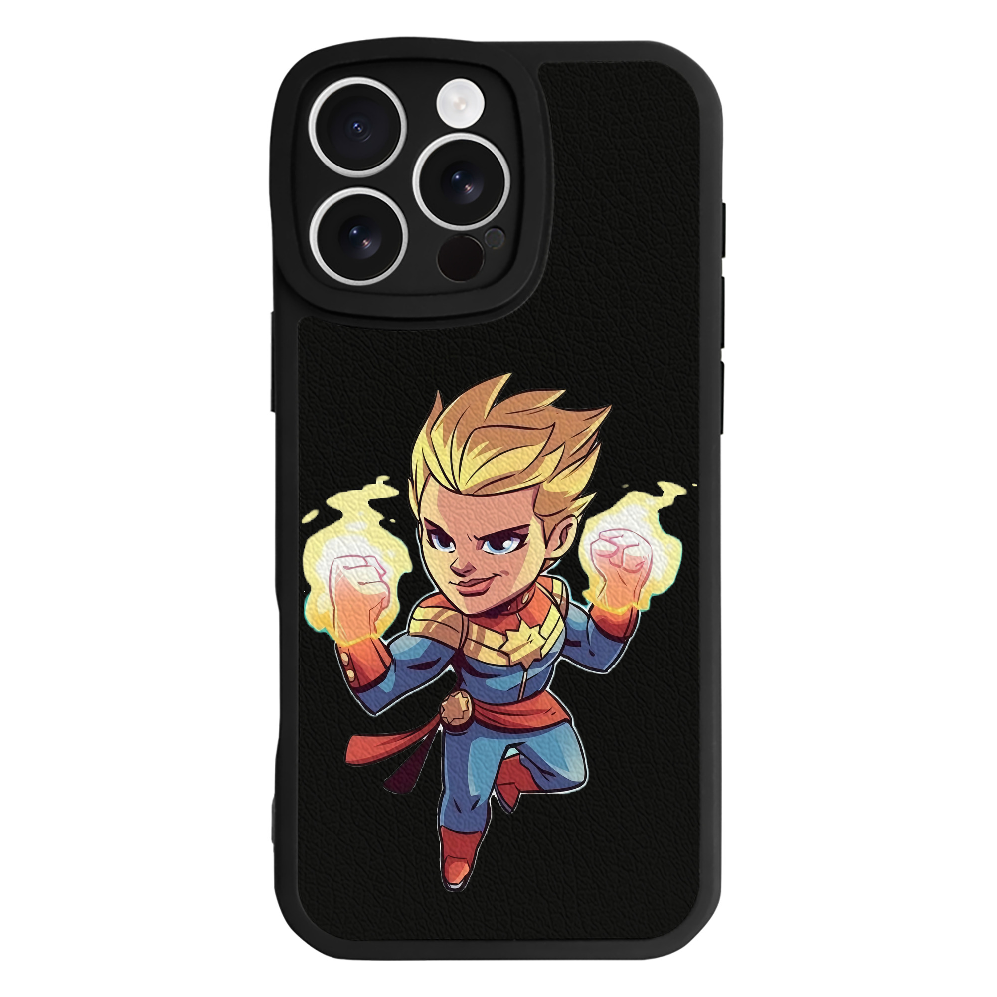 （画像用） アベンジャーズ The Avengers 【iPhone 16シリーズ対応】シリコンスマホケース（レザー調） 材質：シリコン